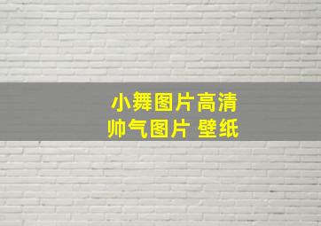 小舞图片高清帅气图片 壁纸